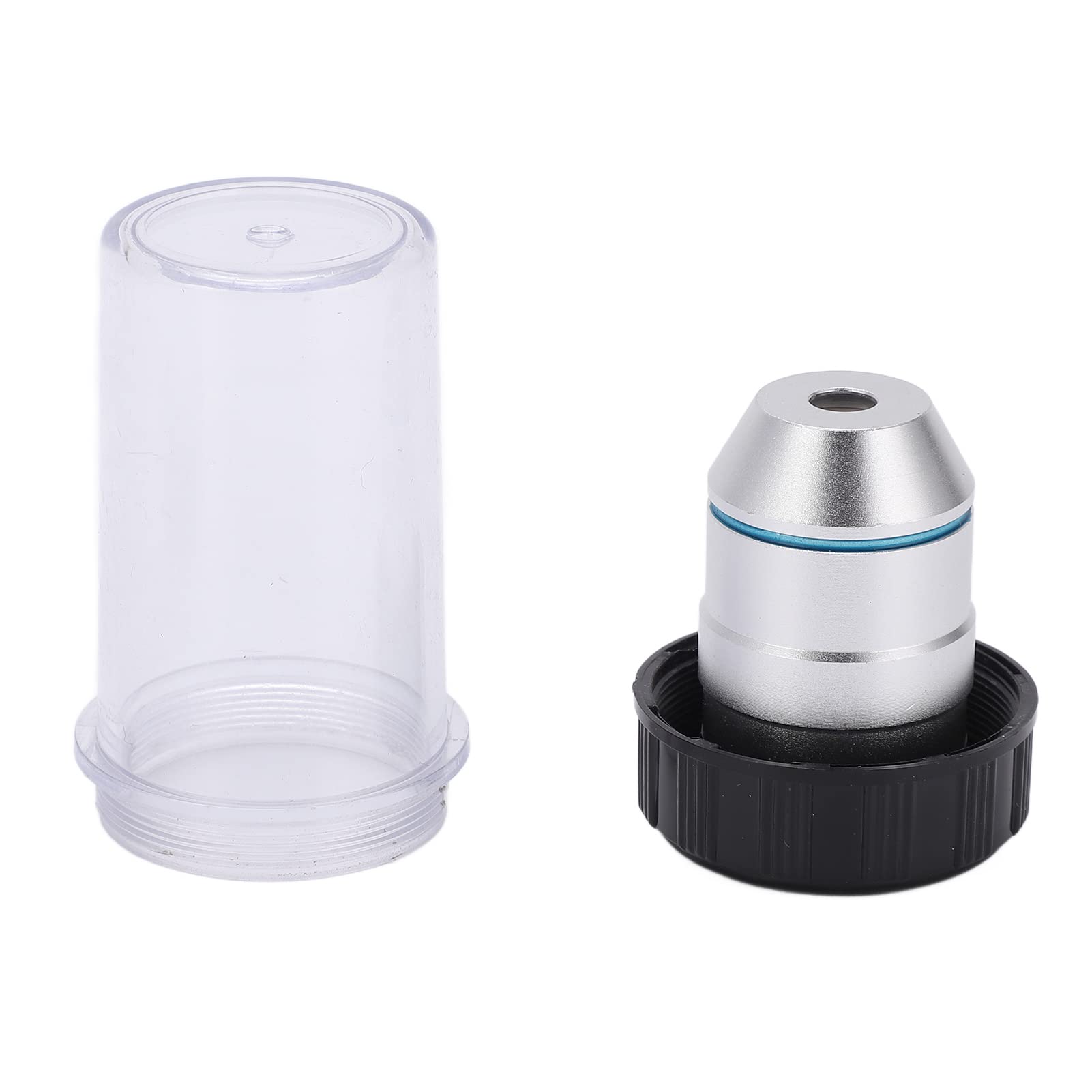 

1X Microscope Objective Lens 195 Infinity Achromat Low Magnification Objective Lens RMS Thread 20.2mm Biological Microscope Telescope Accessories