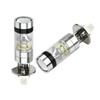 1000LM LED Headlight White 100W 12-24V 20-2pcs 6000K Driving H1 Parts Projector Replacement Wear-resistant