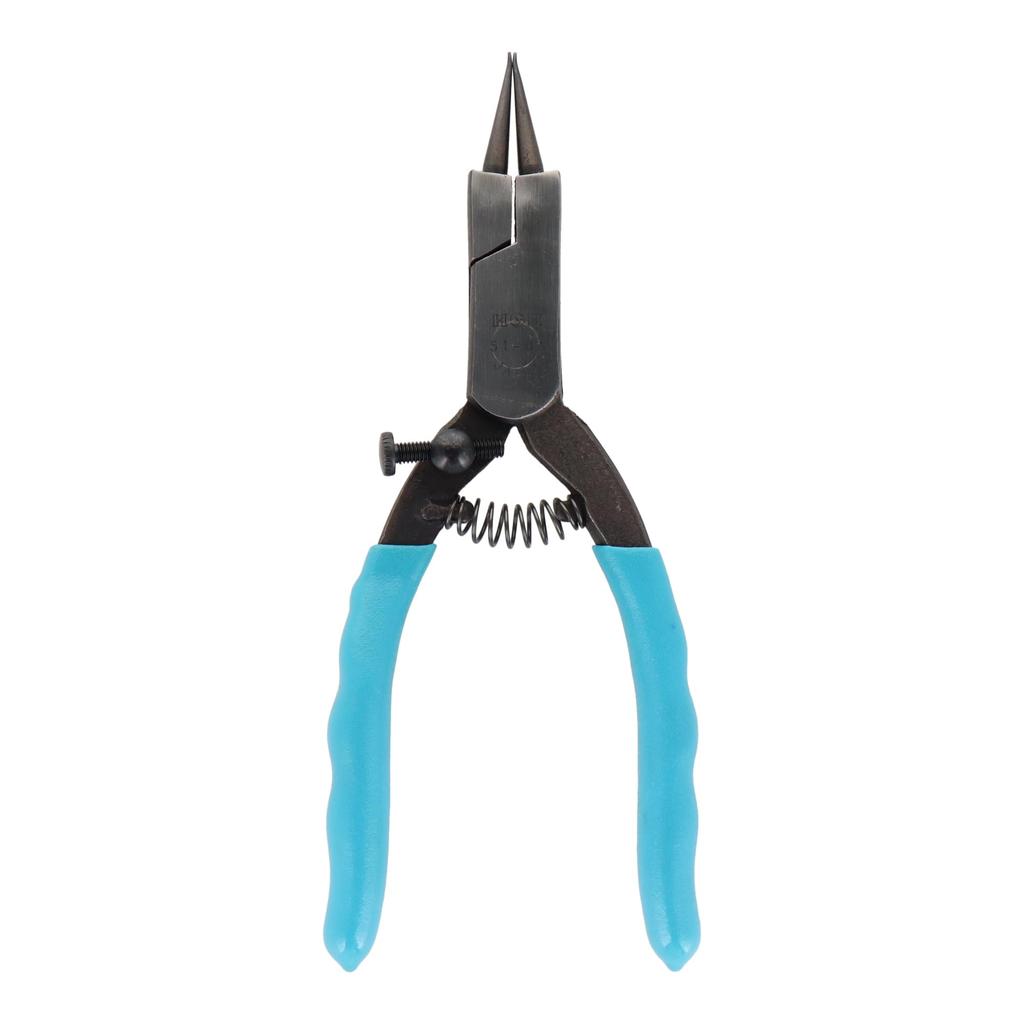 Sankyo Corporation Snap Ring Shaft Type H&H Pliers, (Straight Jaws), 155mm, 51-0A