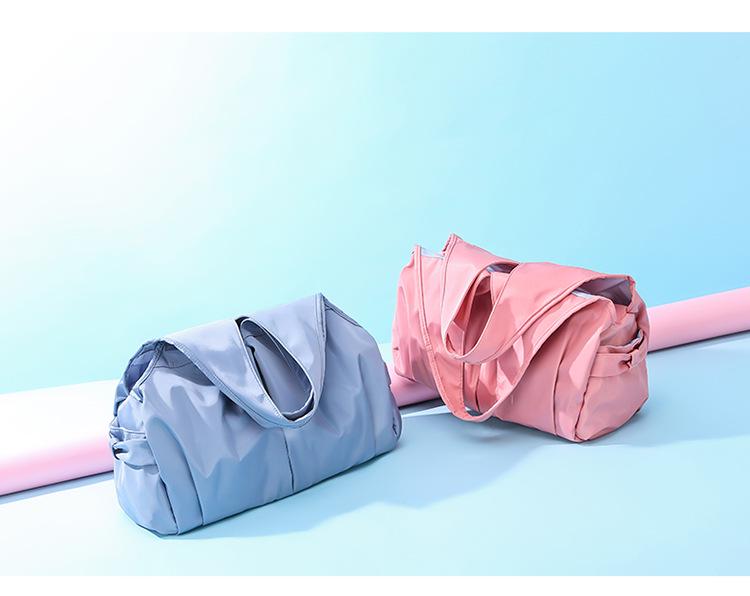 Women's Large Capacity Travel Bag - Wet/Dry Separation, Sports Fitness, Lightweight Tote for Short Trips and Swimming