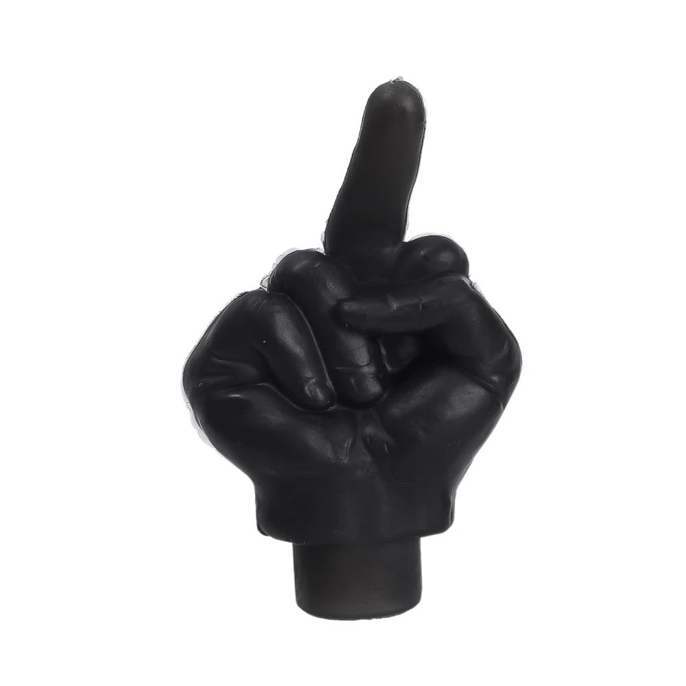 Middle Finger Tire Valve Cap Car Motorcycle Styling Decor Wheel Nozzle Dustproof Waterproof Tyre Valve Stem Caps Accessories