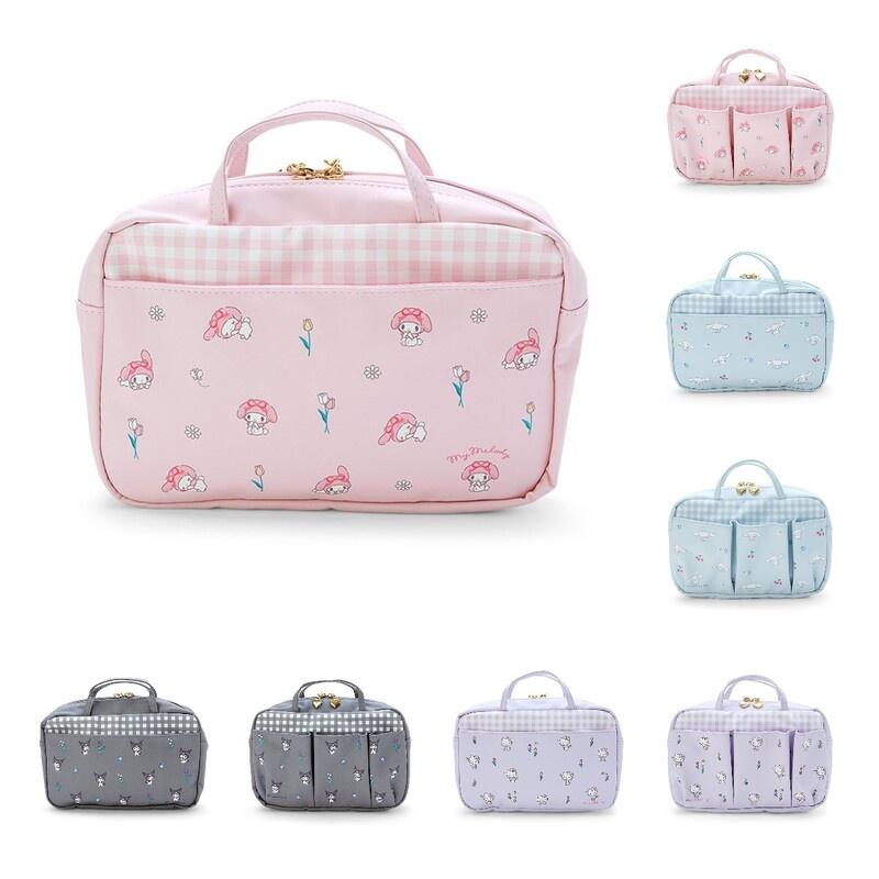 Women's Multi-functional Cosmetic Bag-kuromi Cinnamon Dog Hello Kitty Melody
