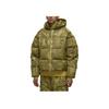 Adidas Y-3 Graphic Puffer Jacket Loose Fit Printed Zip Long Sleeve Hooded Down Jacket Unisex Jacket Yellow IP7939