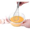 1pc Stainless Steel Egg Beater, Heavy Duty Balloon Whisk for Fast Mixing, Essential for Baking, Cooking, Cream, Batter
