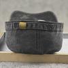 Big Size Hats Flat Top Casual Washed Cotton  Adjustable S M  L Military Caps Men Women Unique Design Vintage Four Seasons