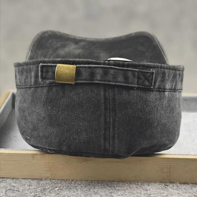 Big Size Hats Flat Top Casual Washed Cotton Adjustable S M L Military Caps Men Women Unique Design Vintage Four Seasons