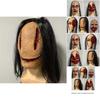 Scary Halloween Ghost Latex Horror Mask Cosplay Props Rotten Face Headgear
