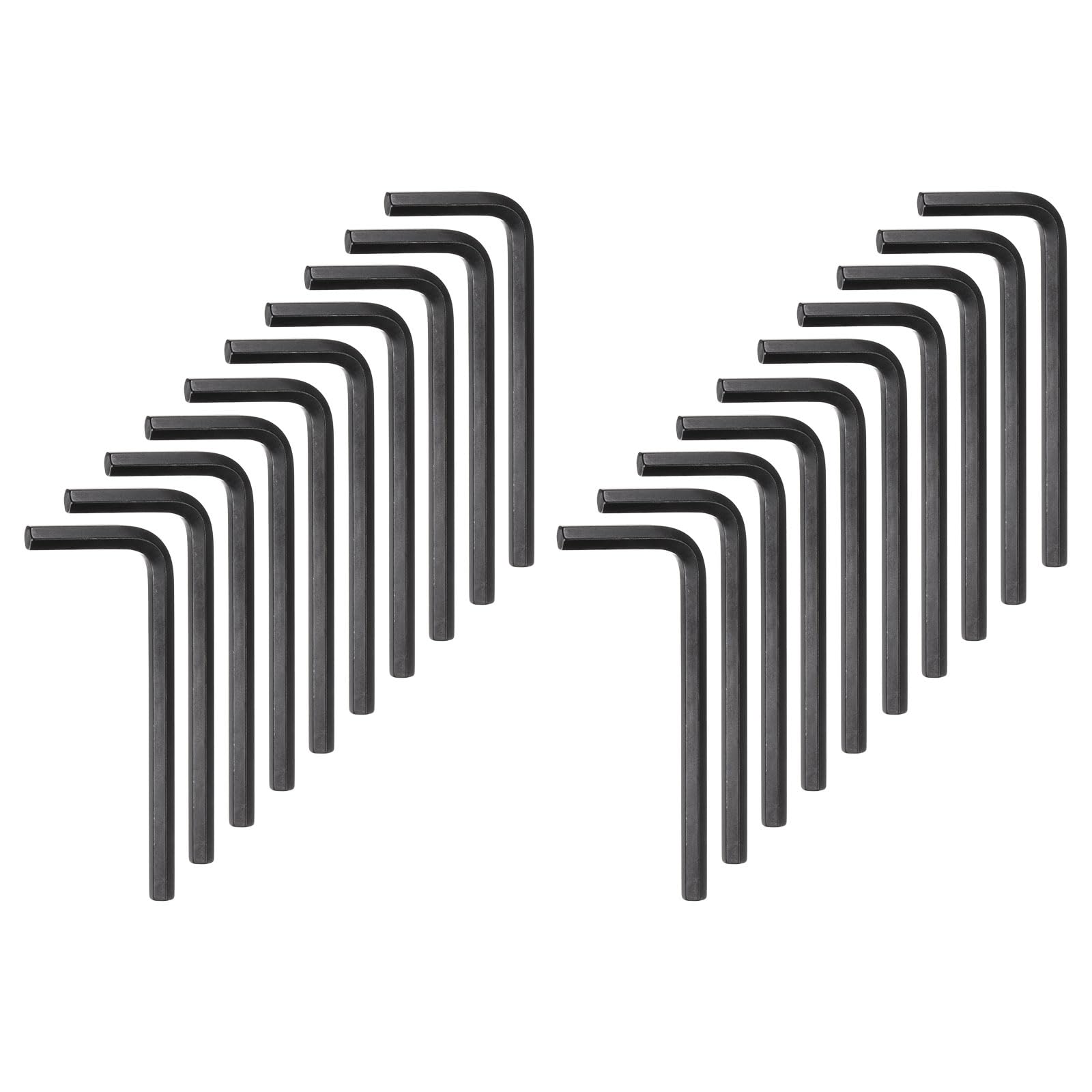 

uxcell Hex Wrench 6mm Hex Key Precision Tool Easy to Apply for DIY Tools 120-Piece Set, L-Shaped Wrenches, Set, Force, Tightening,