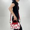 Ladies Sweet And Cute Cherry Handbag Personalized Chic Soft Leather Shoulder Bag