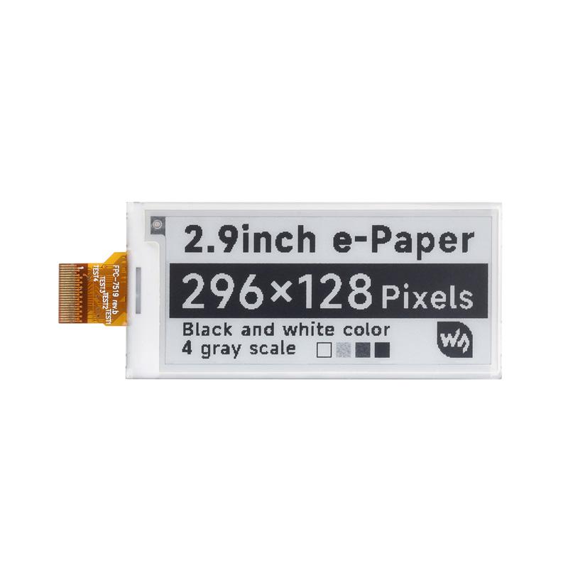 2.9inch e-Paper E-Ink display module option 296x128 For Raspberry Pi / Jetson Nano