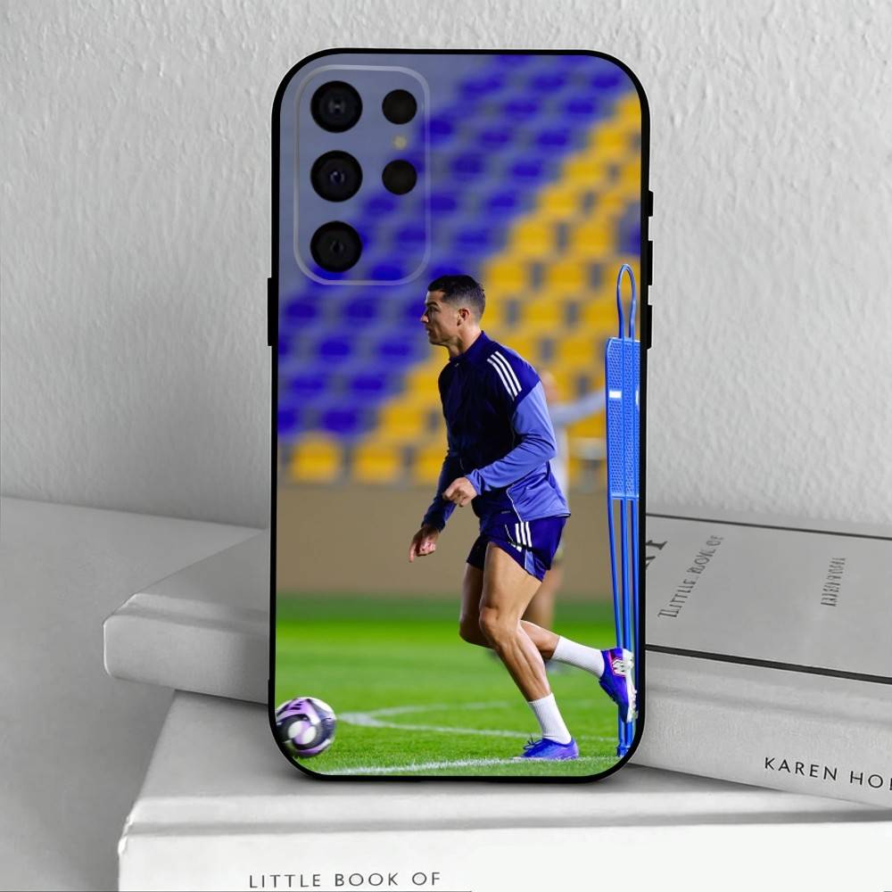 C-Cristiano-O R-Ronaldo-O Phone Case For Samsung S25,S24,S21,S22,S23,S30,Ultra,S20,Plus,Others Soft Black Cover
