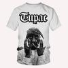 Summer Fashion Trend Hip-hop Cool 3D Printed Personalized T-shirt for Men's Casual and Comfortable Short Sleeved T-shirt