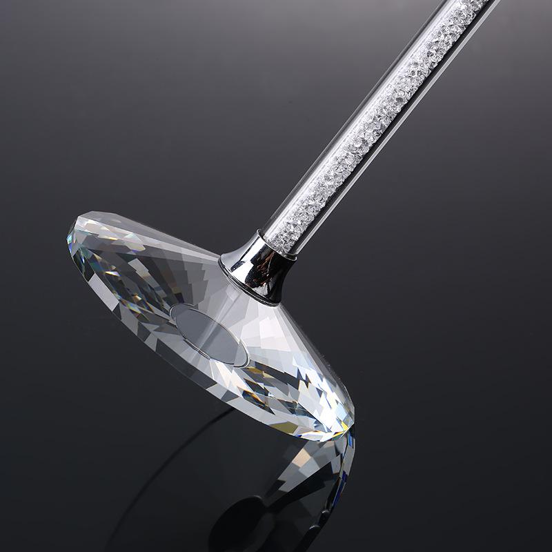 Personalized Crystal Diamond High-Stem Red Wine Glass Gift Set