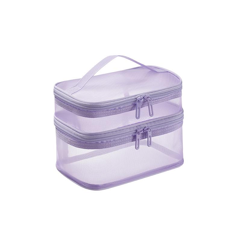 Portable Large-Capacity Toiletry and Cosmetic Bag with Palace Style and Optional Logo