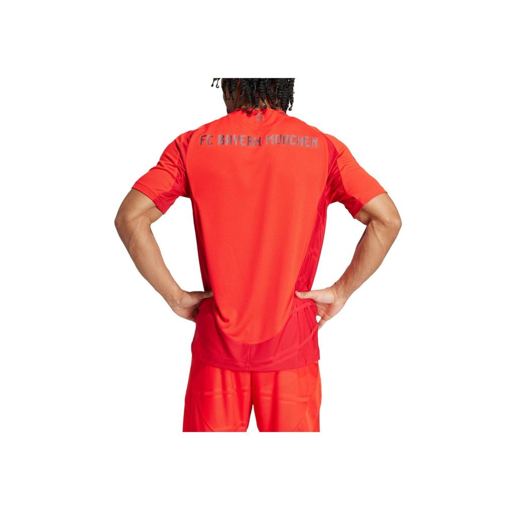 Adidas FC Bayern 24/25 Home Authentic Jersey Red Men Streetwear JE9269