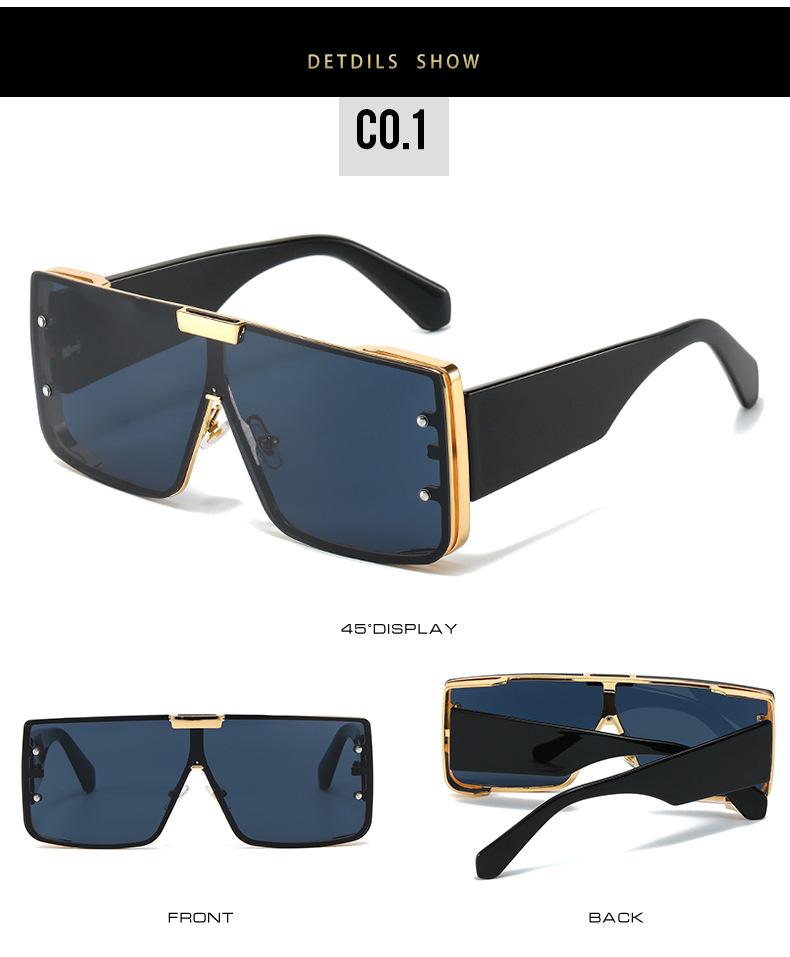 2023 Retro Square Sunglasses: Cross-Border Street Style for Men and Women