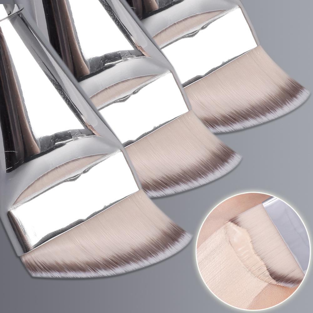 Ultra-Thin Foundation Brush Widened Bristles Lightweight Face Contour Brush Precise Even Foundation Cream Makeup Brushes