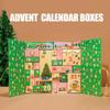 Empty Calendar Advent 24-Grid Empty Christmas Advent Boxes 2025 Holiday Case Christmas Small Gift Box Home Decoration