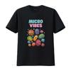 MICROBIOLOGY VIBES Science Shirt Graph Biology Teacher Student Gift Microbiologist T Biologist Scientist Vintage Washed