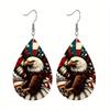 Independence Day Earrings Spread Wings Eagle PU Leather Earrings Holiday Gifts for Friends Party Fashion Accessories Elegant Earrings Party Earrings