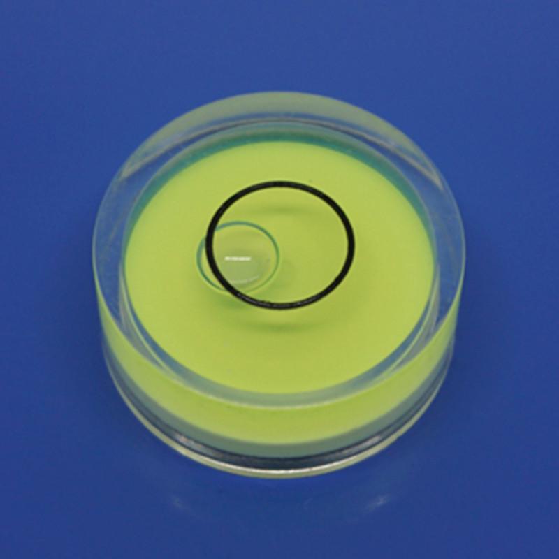 25mm * 10mm kruhová vodováha, 5 ks, vodováha, měřicí přístroje na bubliny, krabička na vodováhu