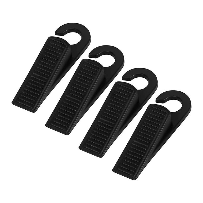 Door Stopper Floor Slanted Wedge Floor Stackable Stops Indoor Door Stopper Duty Rubber Floor Stop Prevents Doors From Closing