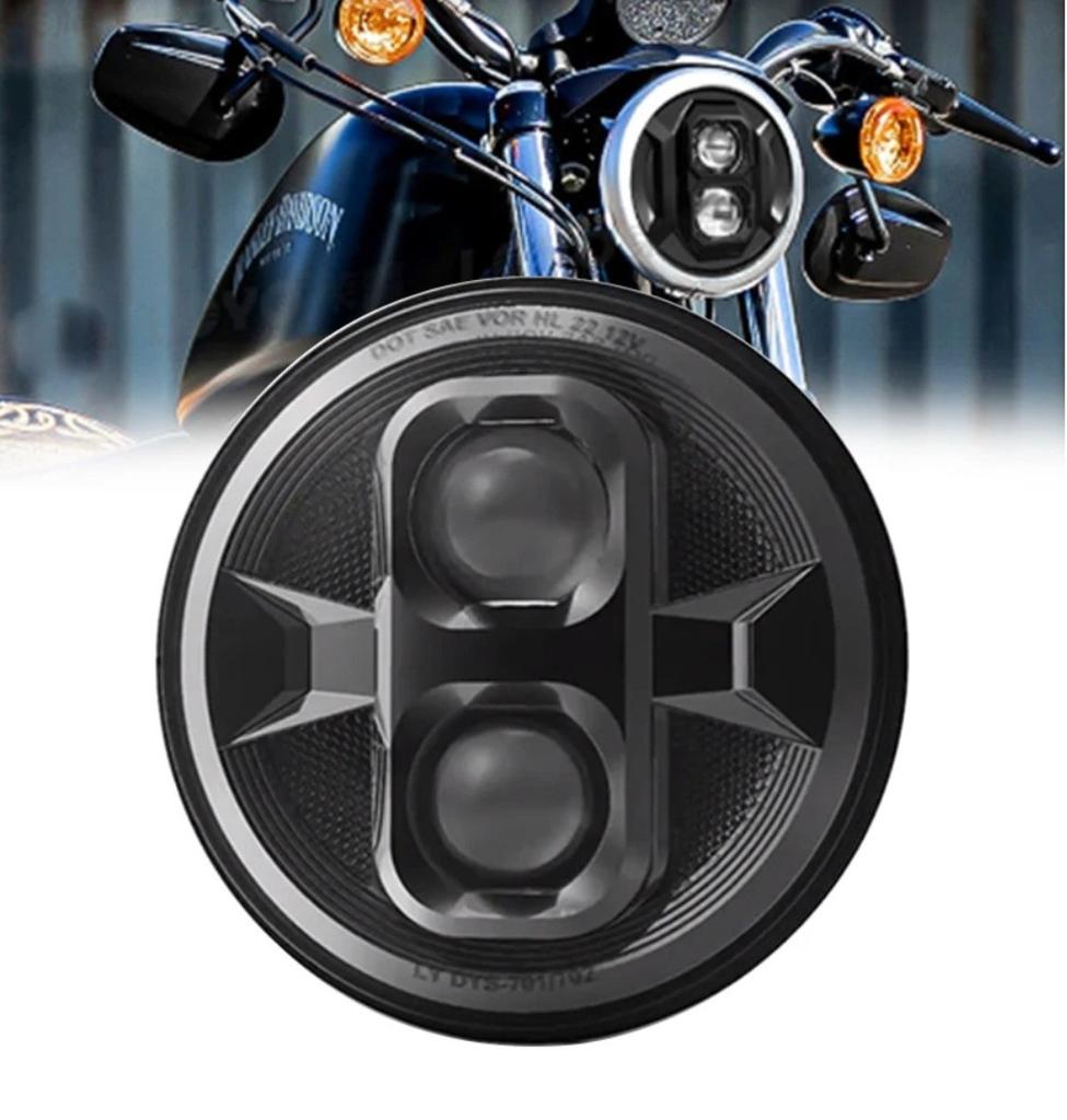Přední světlo 7" Full LED kompatibilní s Harley, Jeep, Land Rover, Hummer, Lada - 1 ks