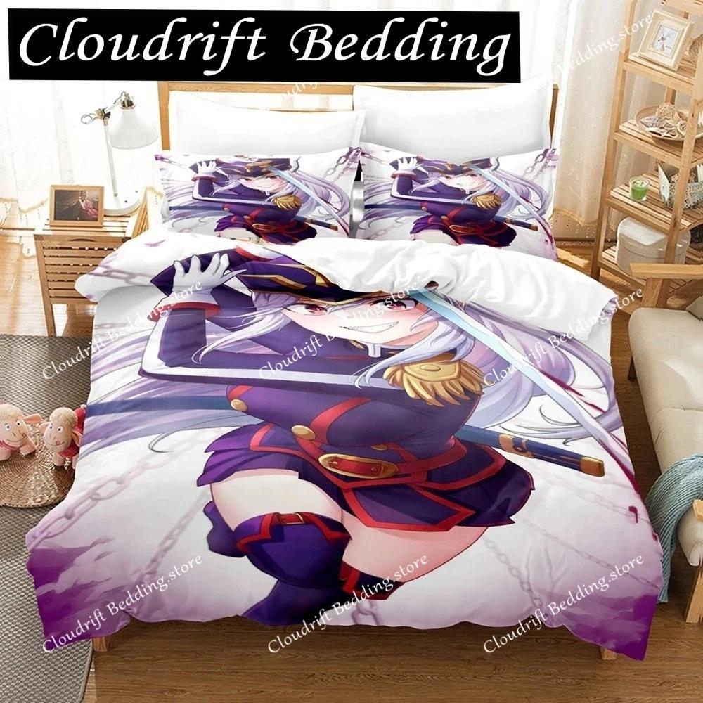 3D Anime Chained Soldier Bedding Set Single Twin Full Queen King Size Bed Set Adult Boy Bedroom Duvet Cover Sets Home Textiles