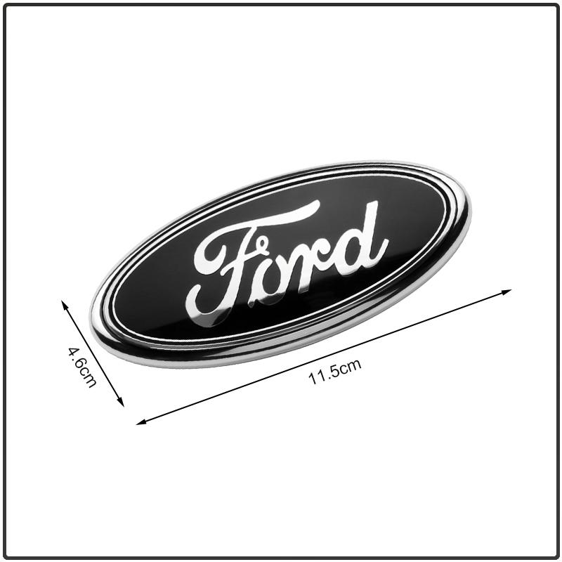11,5x4,5cm Ford Zadní odznak Nálepka pro Ranger Escape Mondeo Fusion Fiesta Kuga Edge Focus Mustang Kufr auta Dekal Logo Příslušenství