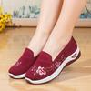 Women's Breathable Flat Bottom Shoes Spring Summer Shoes Women Retro Embroider Shoes