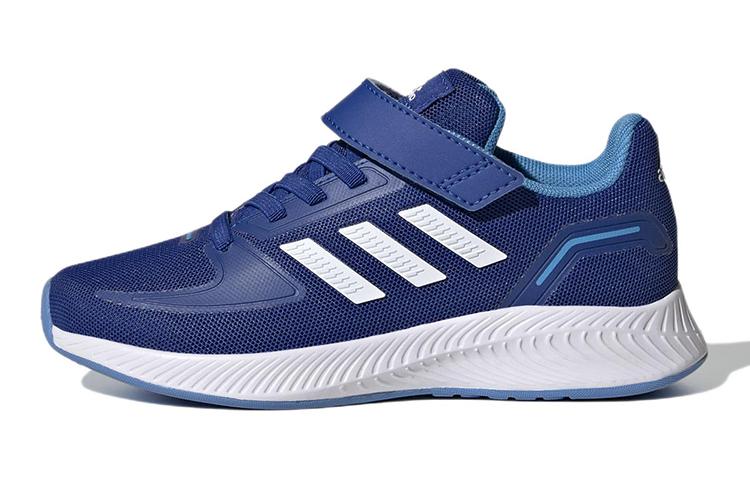 

Adidas Runfalcon 2.0 K Abrasion Resistant Breathable Low top Kids Running Shoes Azure Blue Kids HR1393 30.5