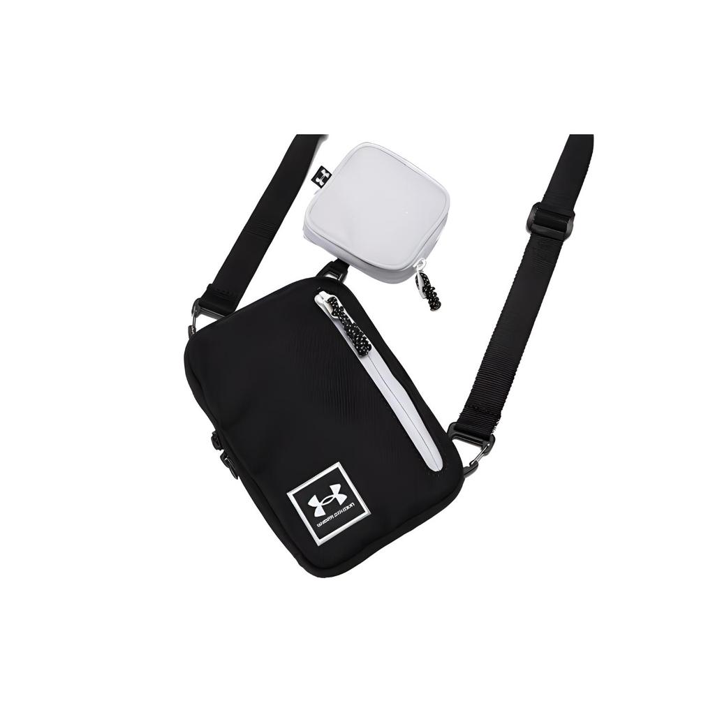 New Under Armour Polyester Shoulder Bag Crossbody Bag Small Size Unisex Black 1376465-001