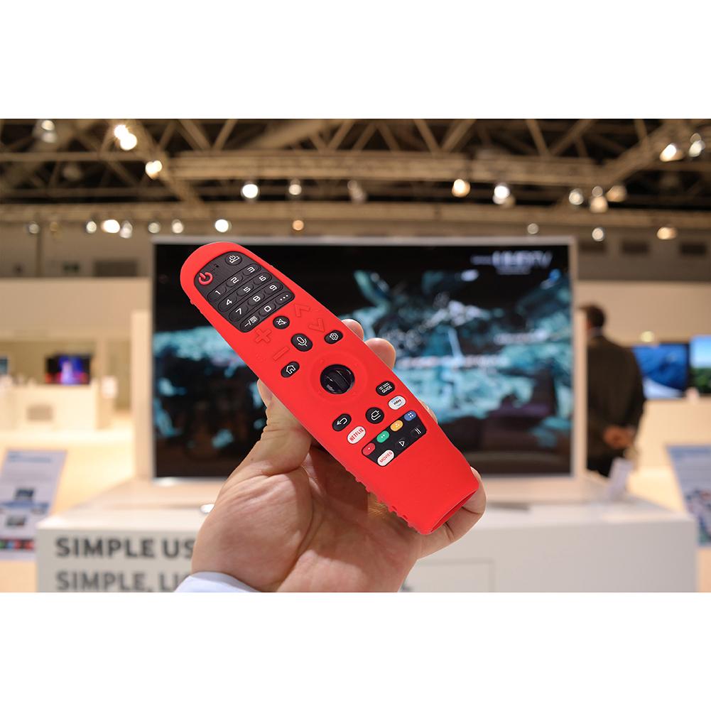 Remote Control Case Soft Silicone Protective Cover Replacement Sleeve For LG Smart TV AN-MR650A600 20GA 19BA