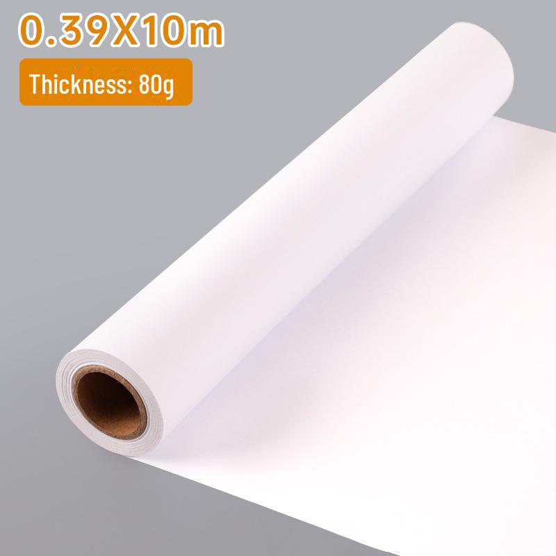 Extra Long Children's Drawing Paper Roll - Large White Canvas for Painting