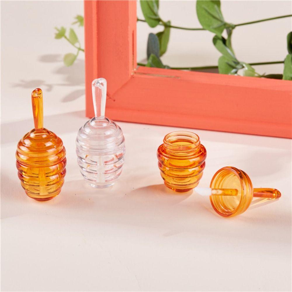 DIY Empty Honey Pots Honeycomb Shape Empty Lip Gloss Bottle Honeycomb Lip Gloss Empty Tube  Travel
