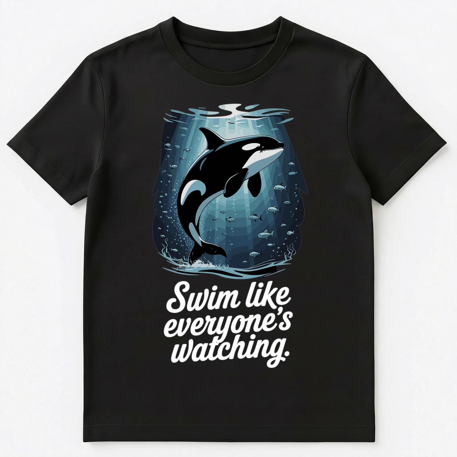 Graceful Orca Ocean Performer Unisex T-Shirt M