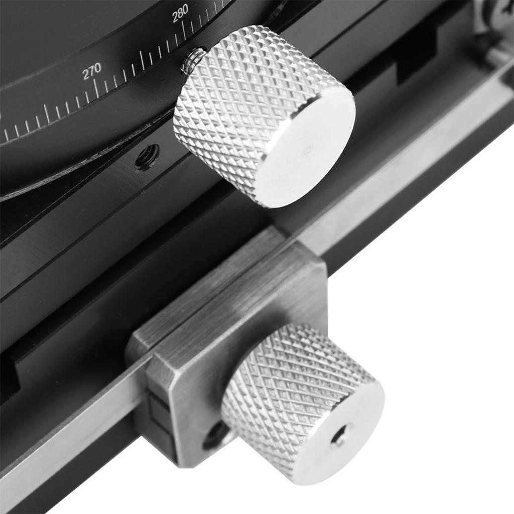 SEMXYR160 XYR 3 Axis 160x160mm Fine Tuning Platform Optical Displacement Table Cross Guide