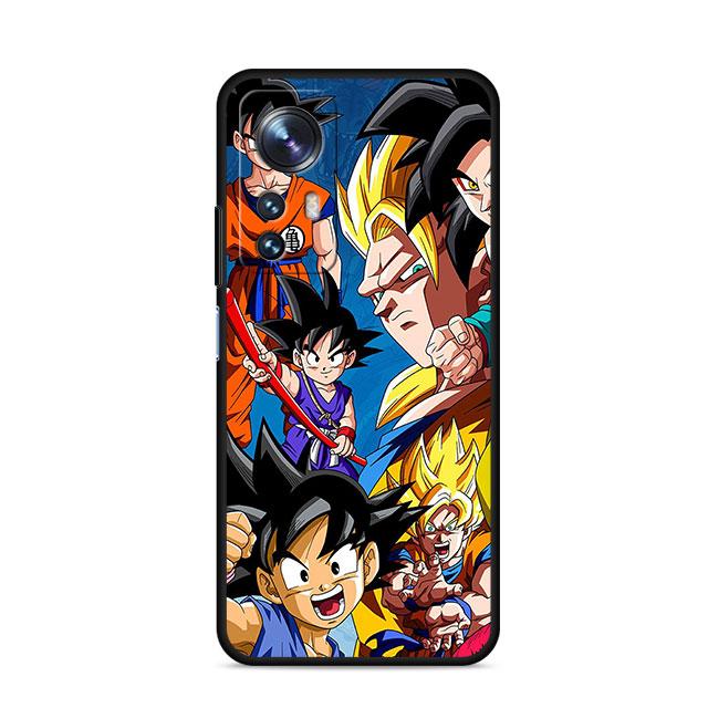 Anime Dragon Son Phone Case for Xiaomi Mi 10 10S 12S 11T 12 Pro 11 Lite 11X 10T 11i 12X G-Gokus Funda Capa TPU Soft Black Cover