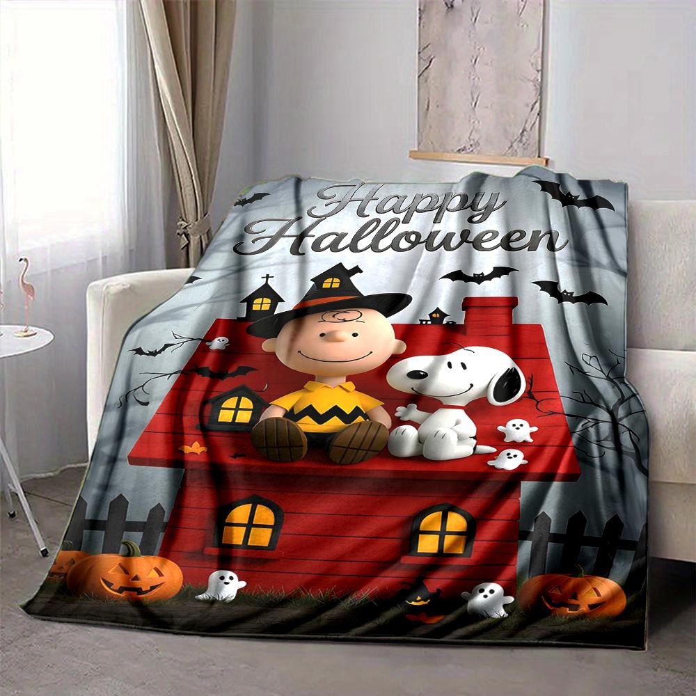1Pc Nightmare Before Christmas Blanket Soft And Comfortable Casual Warm Camping Travel Christmas Halloween Gift M91792