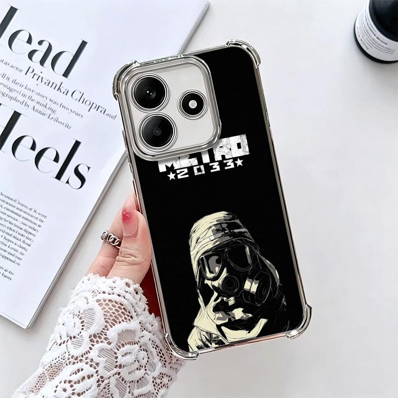 

Мягкий чехол для телефона Metro 2033 для Xiaomi Redmi Note 14 15 Pro Plus 13 12 11S 11T 5G 10 9S 9 Покрытие Защита от падения Fundas Redmi Note15ProPlus