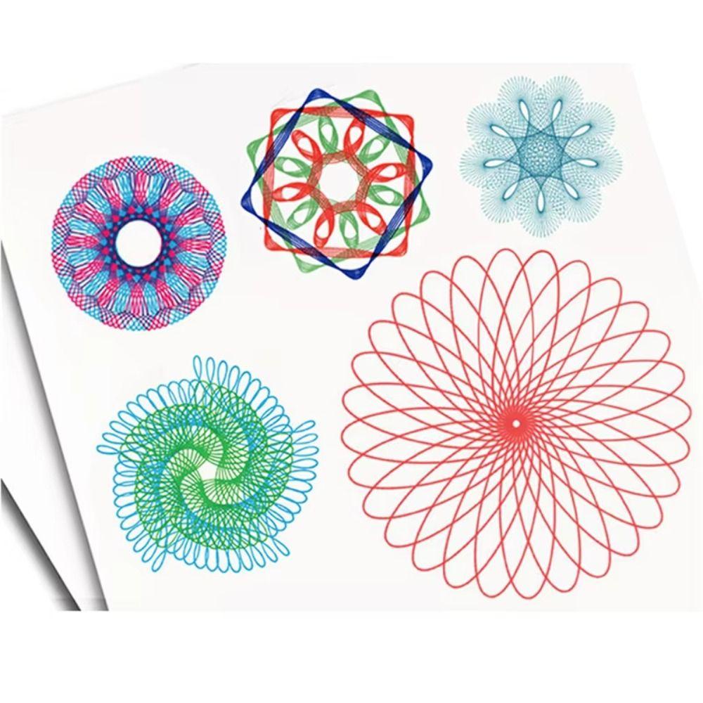 Multifunctional Magic Spirograph Drawing Toys Geometric Ruler Drafting Tools  Primary School