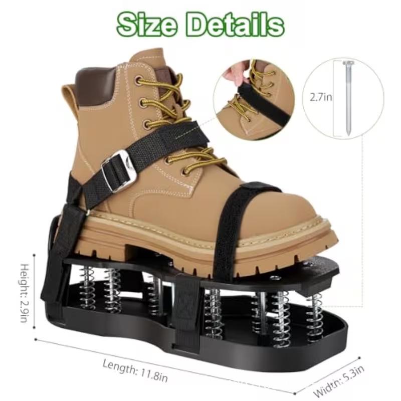 Premium Lawn Aerator Shoes, One-Size-Fits-All