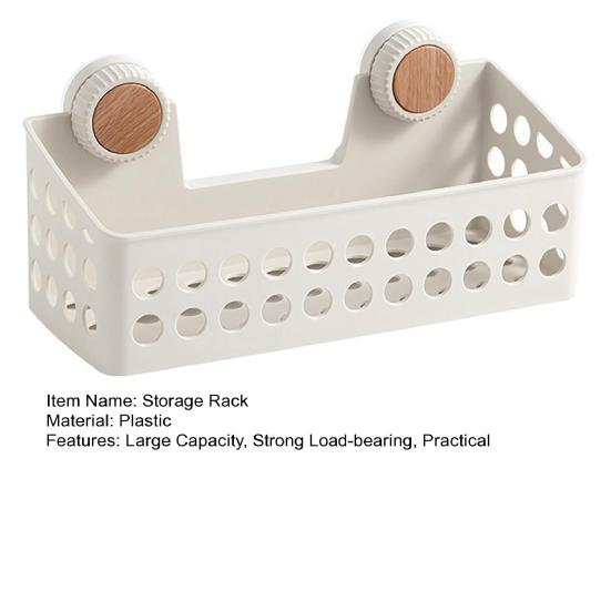 Suction Cup Storage Rack Large Capacity Strong Load-bearing Simple Installation