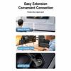 60W USB Extension Adapter Transparent USB Adapter USB Male To Female Adapter  Vehicle Connection