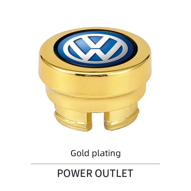 hijk1 ·Car Cigarette Lighter Dust Cover Trim Cap Auto Accessories For VW GTI Polo Golf Passat Tiguan Arteon Touareg CC Taigo Caddy