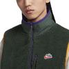 Nike Vests Men's Green Lapel Moderate Other CD3143-337