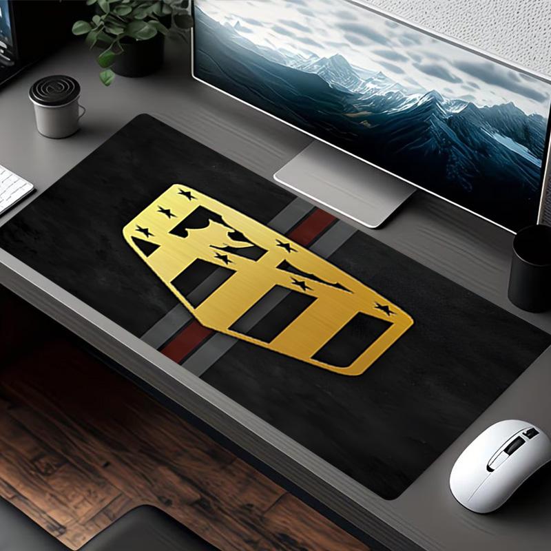 Football Club Print Mouse Pad, for Keyboard Pad Laptop PC Mat for Office Home Use, Desk Decor, Perfect Birthday Gift for Gamers