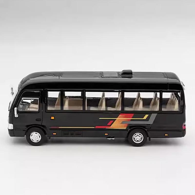 1/64 Toyota Coaster BUS Alloy Car Diecasts & Toy Vehicles Car Model Miniature Scale Model Car for Children
