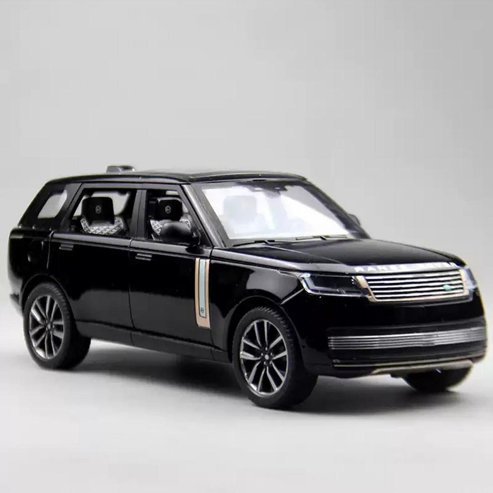 MyCar 1:24 Scale Land Rover Range Rover SV2022 Die-cast Metal Model Car - Black Edition Collectible Figurine