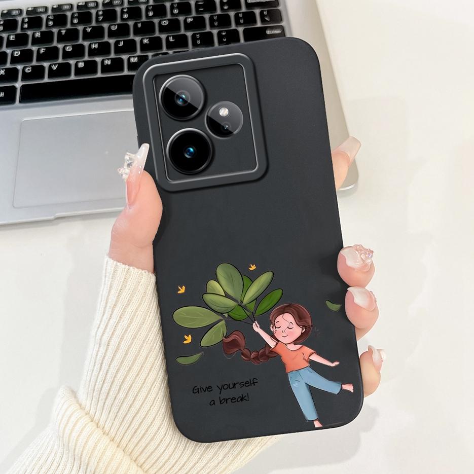 

For Realme GT7 5G Case RealmeGT 7T RMX5061 Cute Cartoon Luxury Painted Cover Soft TPU Phone Case For Realme GT 7 Pro GT7 T Shell Realme GT 7